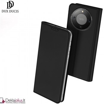 Dux Ducis Skin Pro dirbtinės odos dėklas - juodas (Huawei Honor Magic 8 Lite)